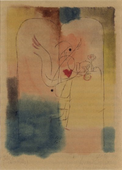 Angelo porta il desiderato da Paul Klee